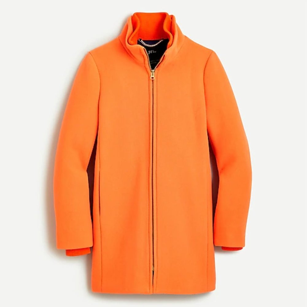 J. Crew New w/ Defects Petite Lodge Coat in Italian Stadium Wool